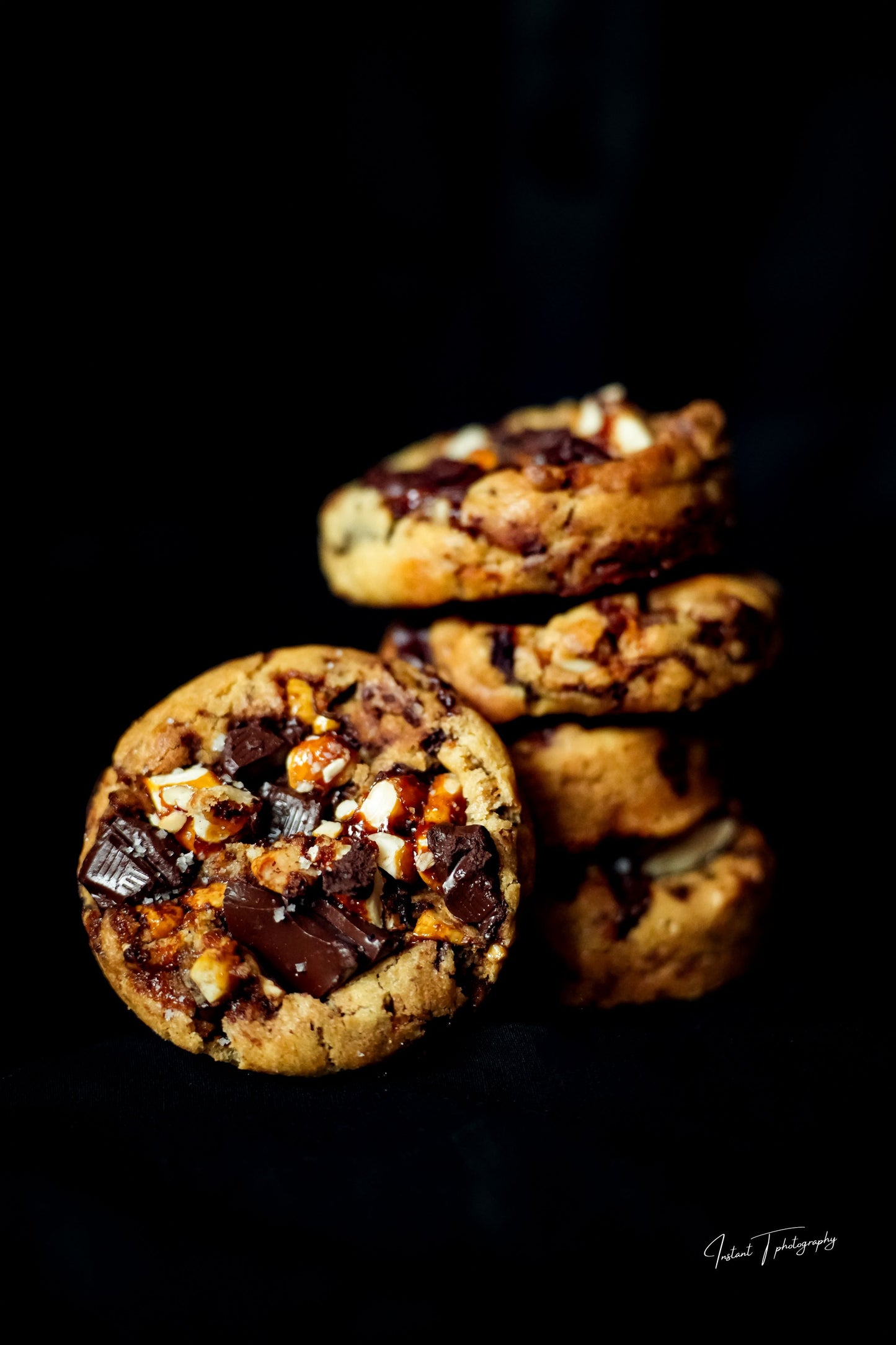 Le chocolat noir & amandes caramélisées