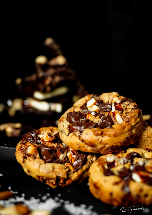 Le chocolat noir & amandes caramélisées